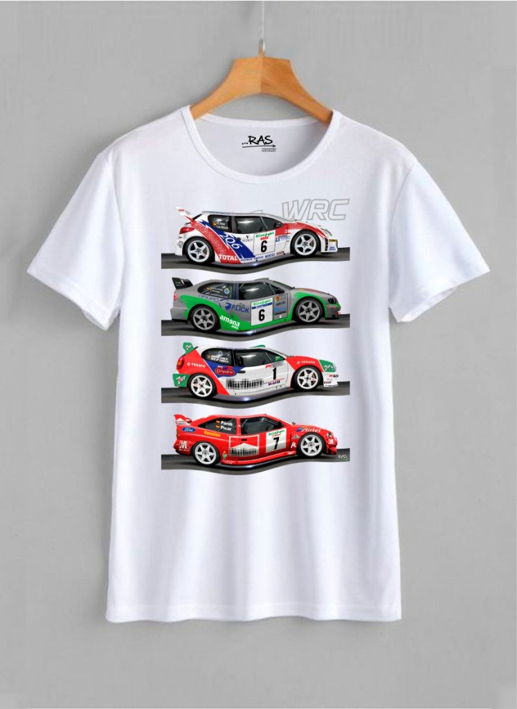 CAMISETA WRC EN CANARIAS 00S 