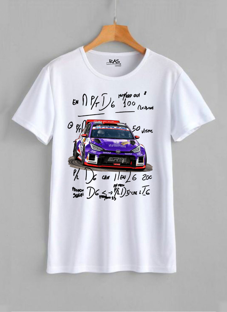 CAMISETA Yaris GR Rally2 Cruz-Mujica
